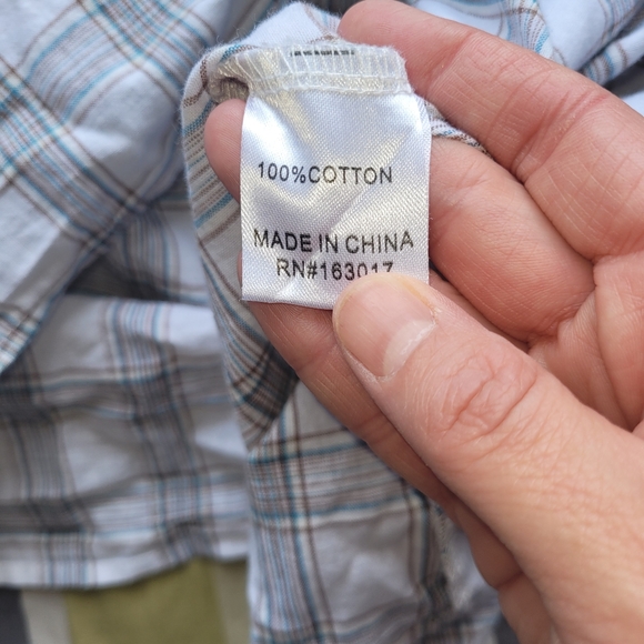 Princess Polly Leigh Oversized Plaid Shirt, BNWT, Size 2 - Picture 7 of 8